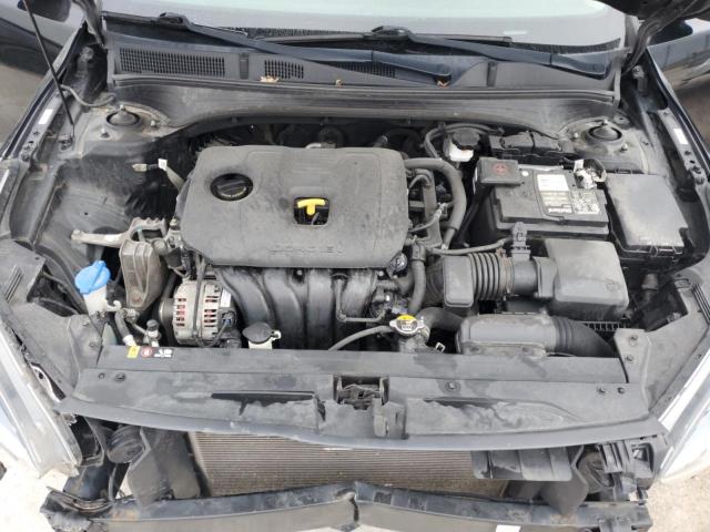 3KPF24AD4KE027936 - 2019 KIA FORTE FE შავი ფოტო 11