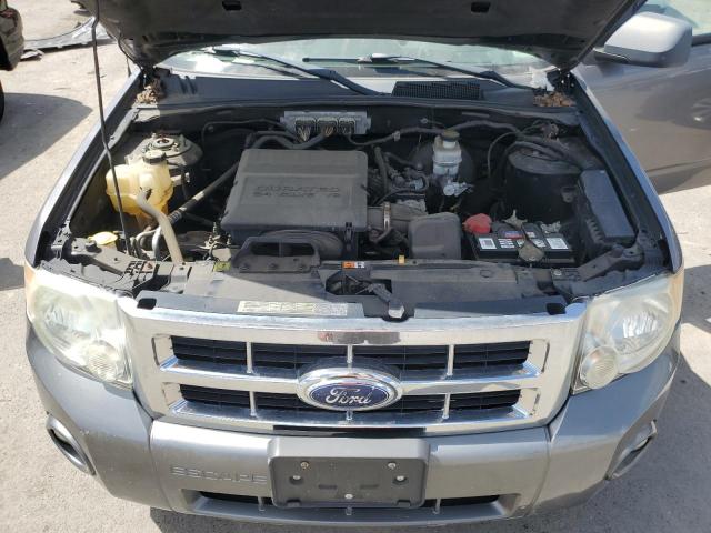 1FMCU0DG4AKA54489 - 2010 FORD ESCAPE XLT GRAY photo 11