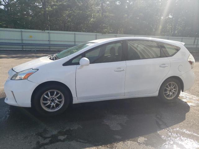 JTDZN3EU6E3305174 - 2014 TOYOTA PRIUS V WHITE photo 1