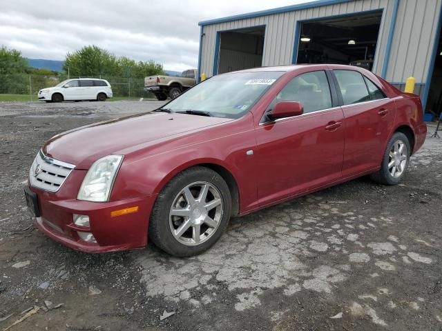 1G6DW677950193202 - 2005 CADILLAC STS MAROON photo 1