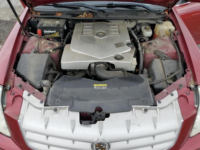 1G6DW677950193202 - 2005 CADILLAC STS MAROON photo 11