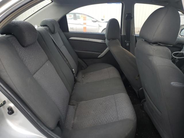 KL1TG5DE0BB185998 - 2011 CHEVROLET AVEO LT ვერცხლისფერი ფოტო 10