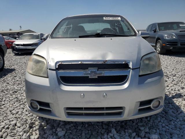 KL1TG5DE0BB185998 - 2011 CHEVROLET AVEO LT ვერცხლისფერი ფოტო 5