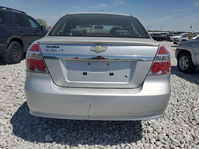 KL1TG5DE0BB185998 - 2011 CHEVROLET AVEO LT ვერცხლისფერი ფოტო 6
