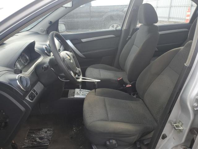KL1TG5DE0BB185998 - 2011 CHEVROLET AVEO LT ვერცხლისფერი ფოტო 7