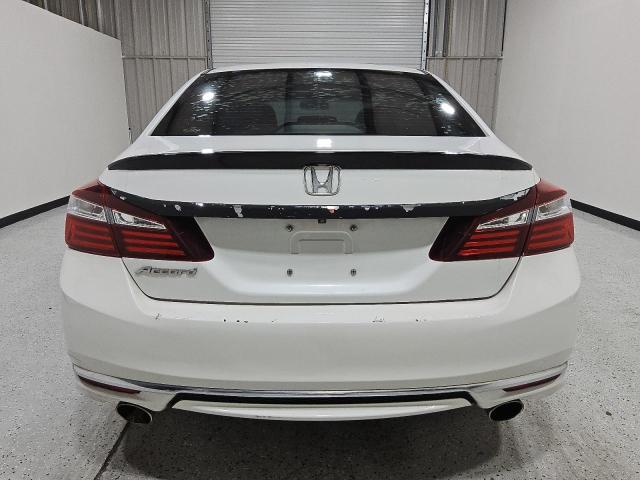 1HGCR2F51HA136209 - 2017 HONDA ACCORD SPORT WHITE photo 6