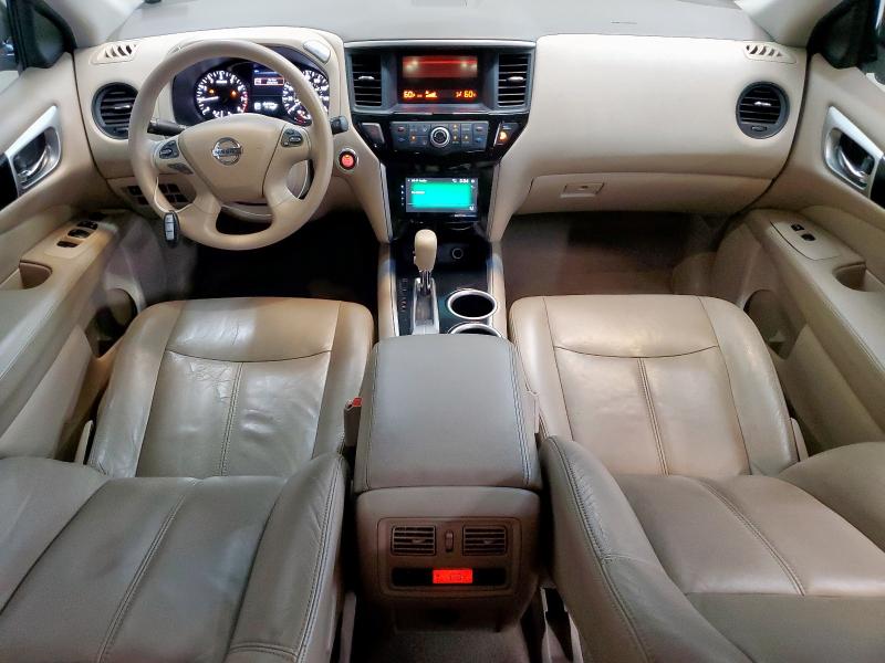 5N1AR2MN5FC653292 - 2015 NISSAN PATHFINDER S BROWN photo 8