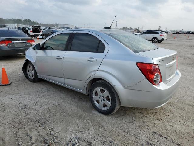 1G1JA5SH6F4196988 - 2015 CHEVROLET SONIC LS SILVER photo 2