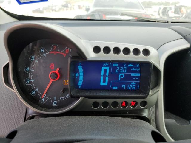 1G1JA5SH6F4196988 - 2015 CHEVROLET SONIC LS SILVER photo 9