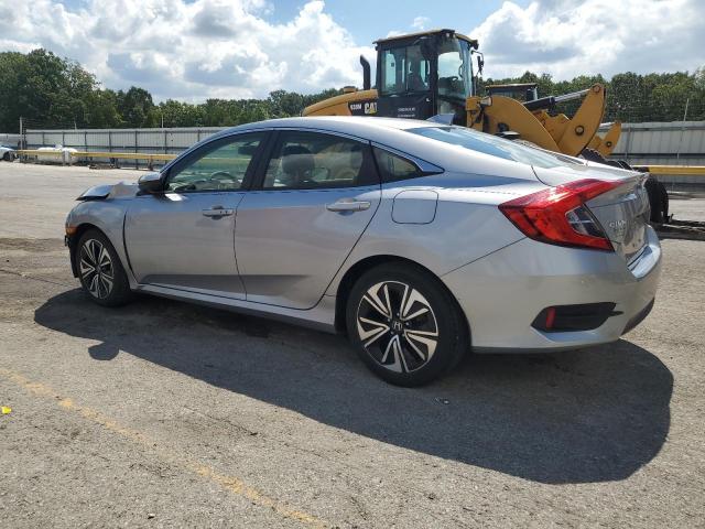 JHMFC1F71JX021068 - 2018 HONDA CIVIC EXL ვერცხლისფერი ფოტო 2