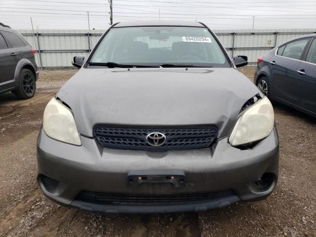 2T1KR32E37C644715 - 2007 TOYOTA COROLLA MA XR GRAY photo 5