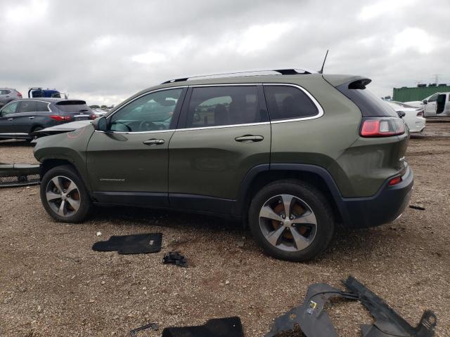 1C4PJMDX5KD138428 - 2019 JEEP CHEROKEE LIMITED GREEN photo 2