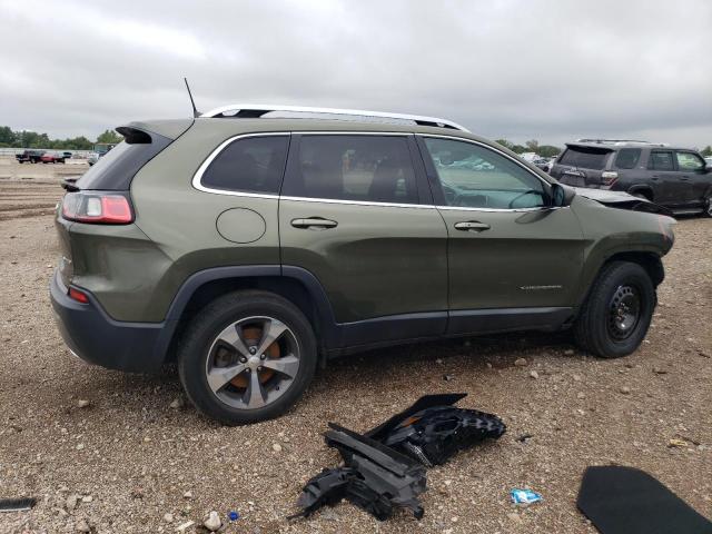 1C4PJMDX5KD138428 - 2019 JEEP CHEROKEE LIMITED GREEN photo 3