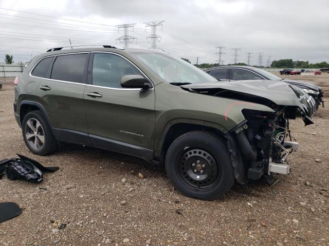 1C4PJMDX5KD138428 - 2019 JEEP CHEROKEE LIMITED GREEN photo 4