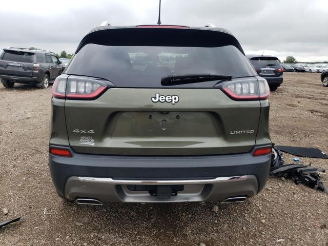 1C4PJMDX5KD138428 - 2019 JEEP CHEROKEE LIMITED GREEN photo 6