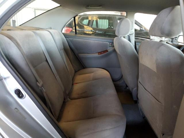 JTDBR32E452063798 - 2005 TOYOTA COROLLA CE SILVER photo 10