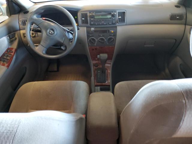 JTDBR32E452063798 - 2005 TOYOTA COROLLA CE SILVER photo 8