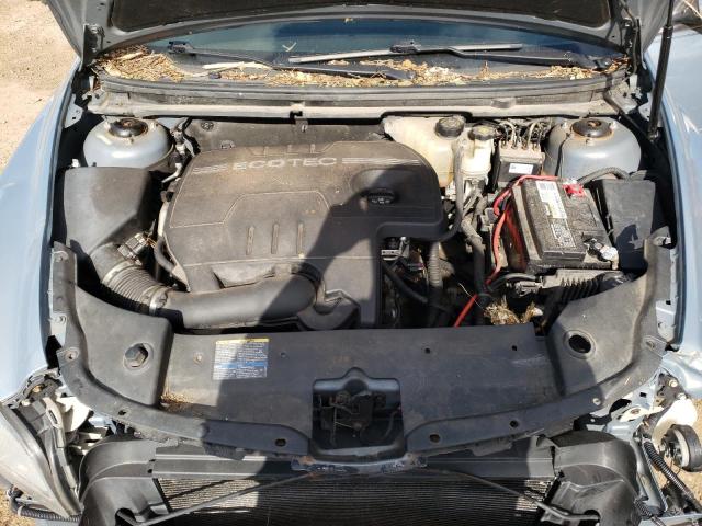 1G1ZH57B284286810 - 2008 CHEVROLET MALIBU 1LT BLUE photo 11