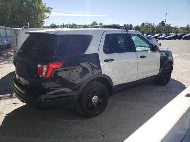1FM5K8AR6HGD26699 - 2017 FORD EXPLORER POLICE INTERCEPTOR İki rəngli foto 3