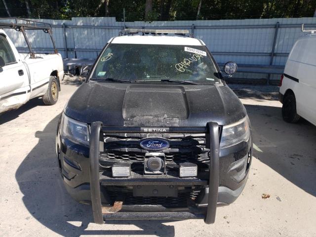 1FM5K8AR6HGD26699 - 2017 FORD EXPLORER POLICE INTERCEPTOR İki rəngli foto 5