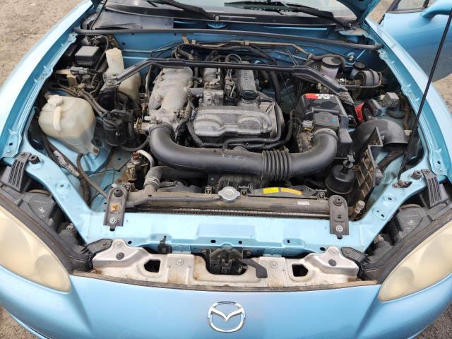 JM1NB353210217426 - 2001 MAZDA MX-5 MIATA BASE BLUE photo 11