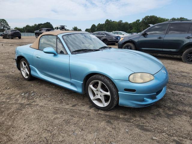 JM1NB353210217426 - 2001 MAZDA MX-5 MIATA BASE BLUE photo 4