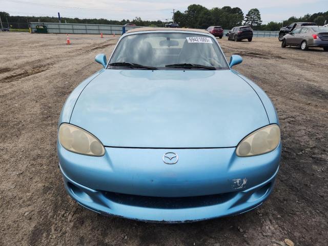 JM1NB353210217426 - 2001 MAZDA MX-5 MIATA BASE BLUE photo 5