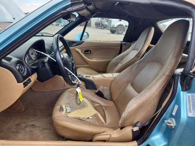 JM1NB353210217426 - 2001 MAZDA MX-5 MIATA BASE BLUE photo 7