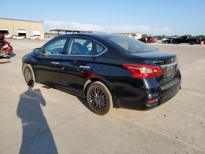 3N1AB7AP6KY214828 - 2019 NISSAN SENTRA S BLACK photo 2