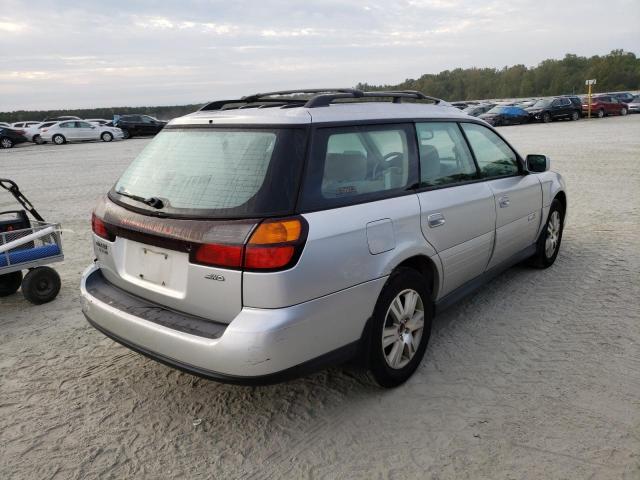 4S3BH815947626640 - 2004 SUBARU LEGACY OUTBACK H6 3.0 SPECIAL SILVER photo 3