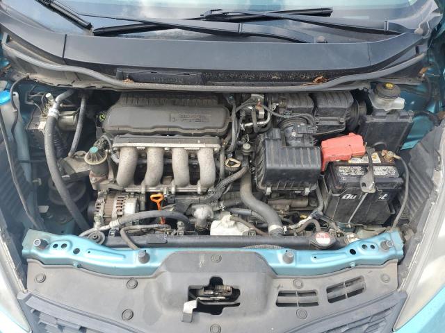 JHMGE8H58CC018911 - 2012 HONDA FIT SPORT TURQUOISE photo 11