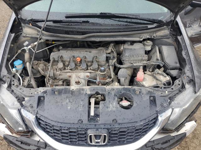 2HGFB2F48FH007245 - 2015 HONDA CIVIC LX رمادي صورة 11