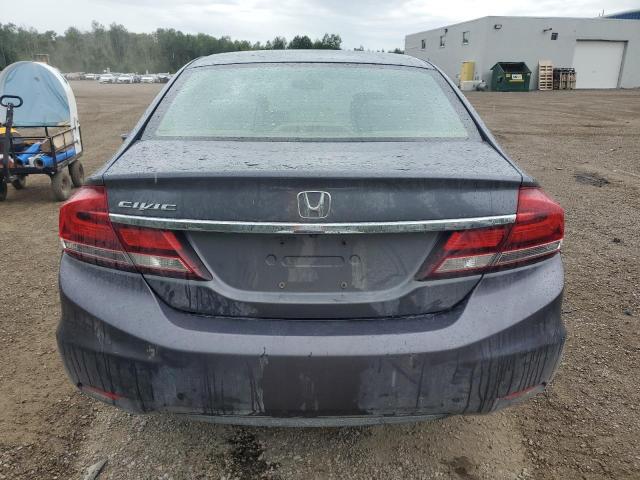 2HGFB2F48FH007245 - 2015 HONDA CIVIC LX رمادي صورة 6