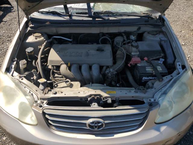 2T1BR32E24C311336 - 2004 TOYOTA COROLLA CE 米色 照片 11