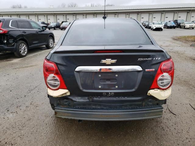 1G1JE5SB5G4144138 - 2016 CHEVROLET SONIC LTZ GRAY photo 6