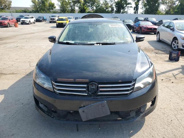 1VWAP7A30DC087885 - 2013 VOLKSWAGEN PASSAT S BLACK photo 5