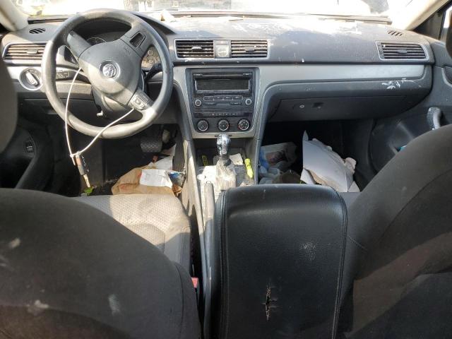 1VWAP7A30DC087885 - 2013 VOLKSWAGEN PASSAT S BLACK photo 8