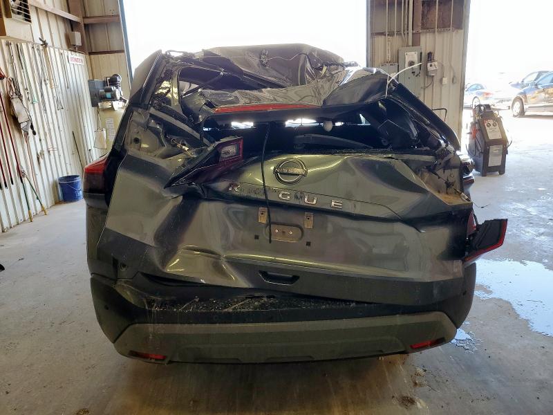5N1BT3AA2PC791709 - 2023 NISSAN ROGUE S GRAY photo 6