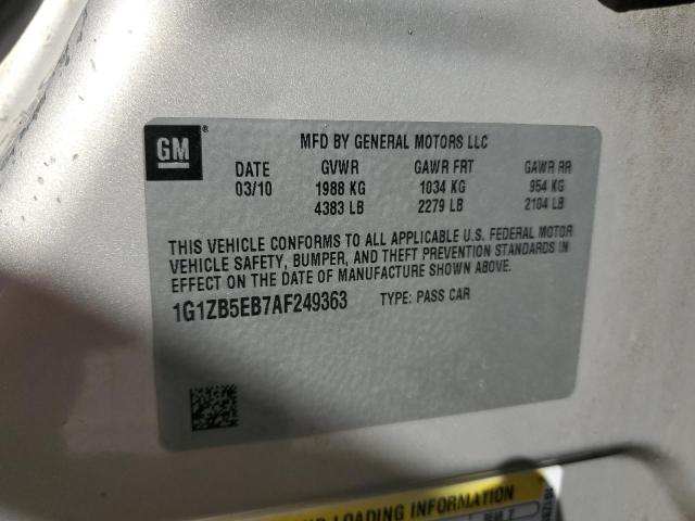 1G1ZB5EB7AF249363 - 2010 CHEVROLET MALIBU LS Qızıl foto 13