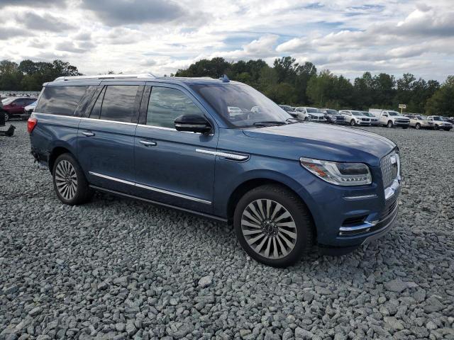 5LMJJ3LT5JEL08481 - 2018 LINCOLN NAVIGATOR L RESERVE BLUE photo 4