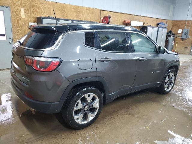3C4NJDCB6JT135558 - 2018 JEEP COMPASS LIMITED ნაცრისფერი ფოტო 3