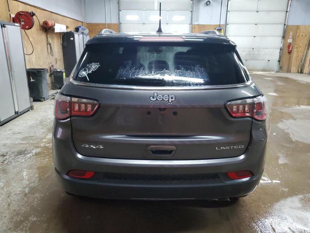 3C4NJDCB6JT135558 - 2018 JEEP COMPASS LIMITED ნაცრისფერი ფოტო 6