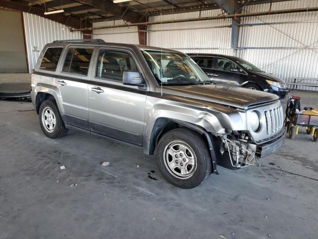 1C4NJPBA1ED541270 - 2014 JEEP PATRIOT SPORT GRAY photo 4