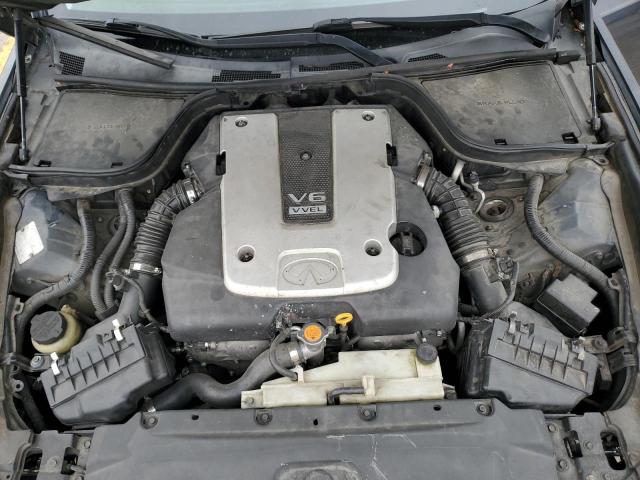 JNKCV64E48M120622 - 2008 INFINITI G37 BASE GRAY photo 11