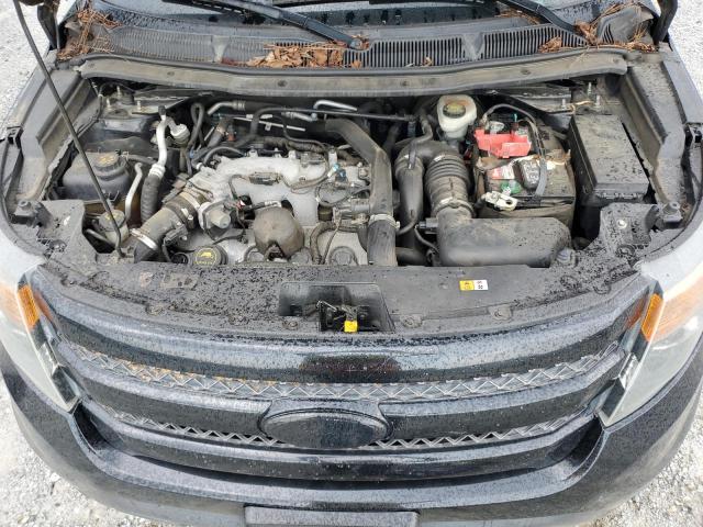 1FM5K8GTXEGB37620 - 2014 FORD EXPLORER SPORT BLACK photo 12