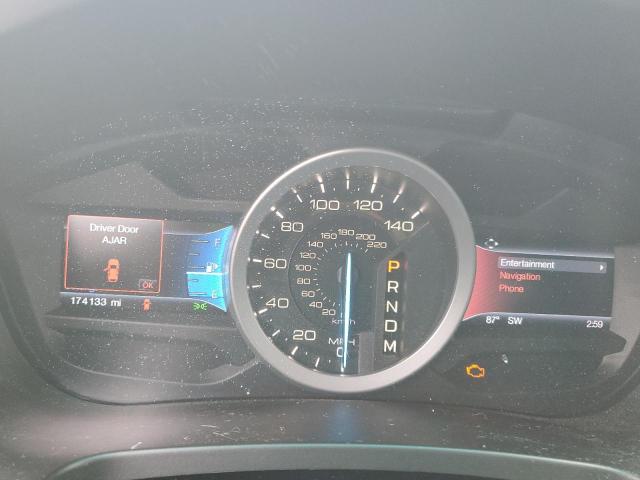 1FM5K8GTXEGB37620 - 2014 FORD EXPLORER SPORT BLACK photo 9