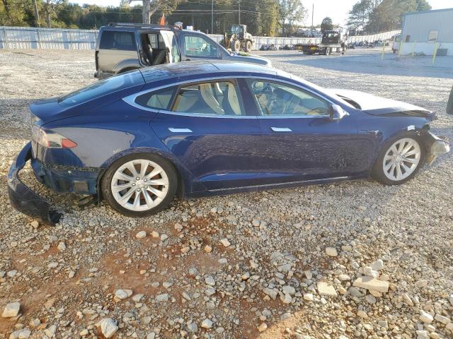 5YJSA1E29JF257747 - 2018 TESLA MODEL S BLUE photo 3