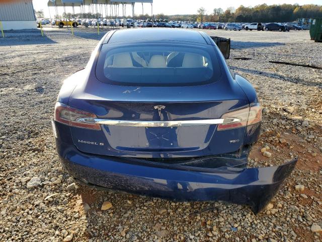 5YJSA1E29JF257747 - 2018 TESLA MODEL S BLUE photo 6