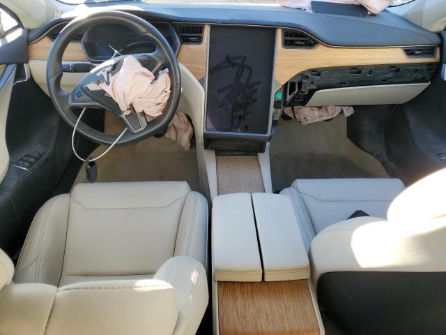 5YJSA1E29JF257747 - 2018 TESLA MODEL S BLUE photo 8