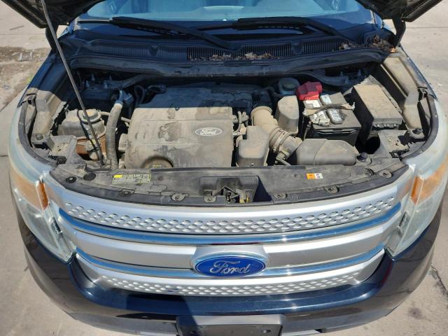 1FMHK8D88CGA37011 - 2012 FORD EXPLORER XLT შავი ფოტო 12